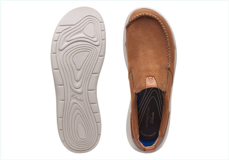  Driftway Step / Tan Suede Mens Shoes