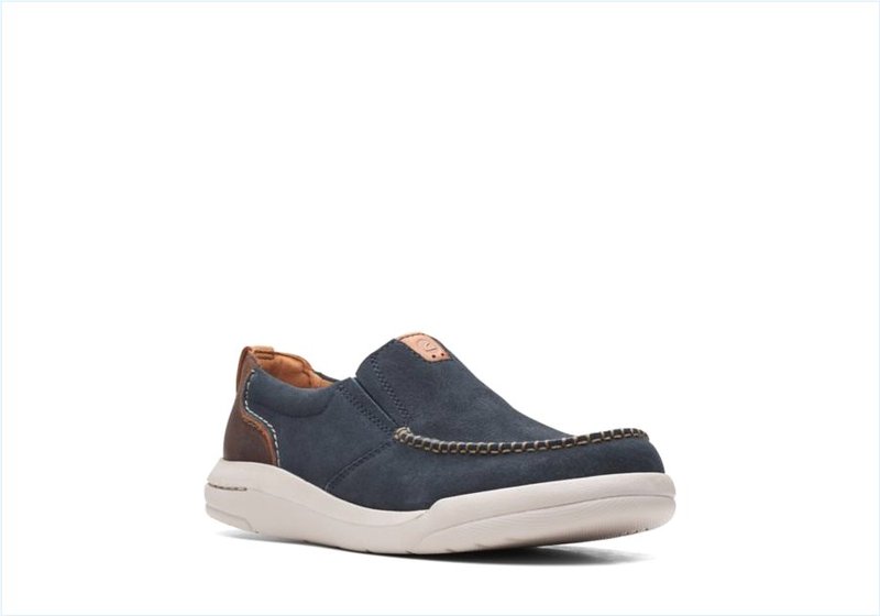  Driftway Step / Navy Suede Mens Shoes