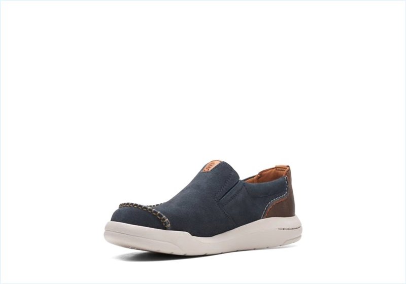  Driftway Step / Navy Suede Mens Shoes