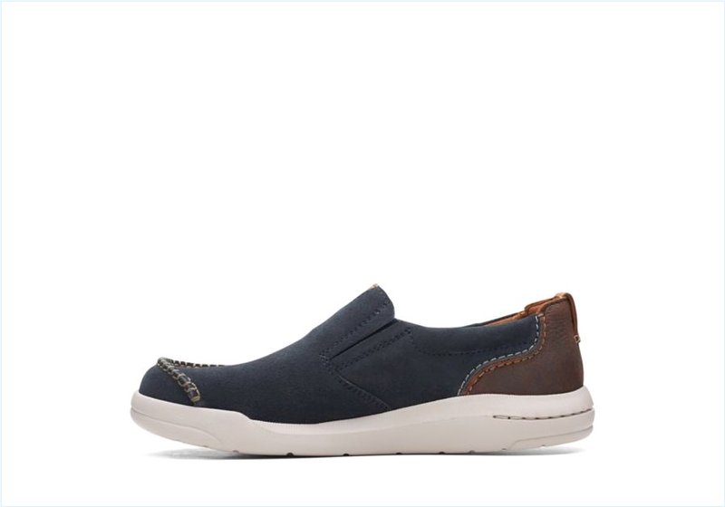  Driftway Step / Navy Suede Mens Shoes