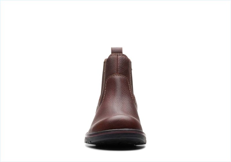  Morris Up / Brown Tumbled Mens Boots