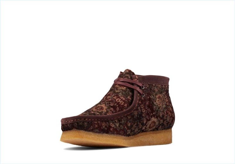  Wallabee Boot / Burgundy Velvet Mens Originals Boots