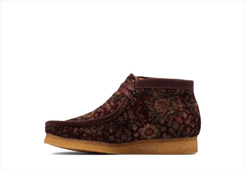  Wallabee Boot / Burgundy Velvet Mens Originals Boots