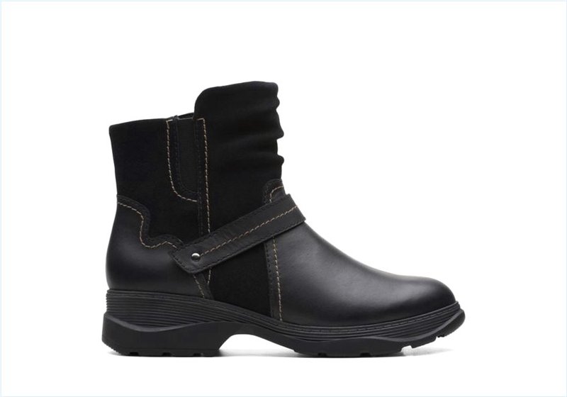  Aveleigh Boot / Black Leather Womens Boots