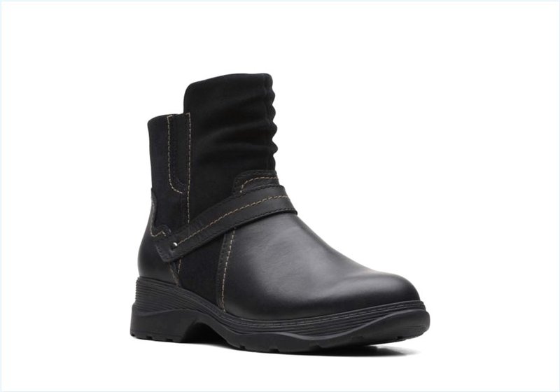  Aveleigh Boot / Black Leather Womens Boots