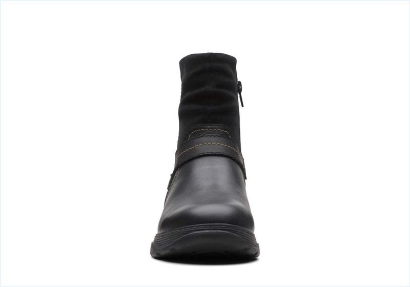  Aveleigh Boot / Black Leather Womens Boots