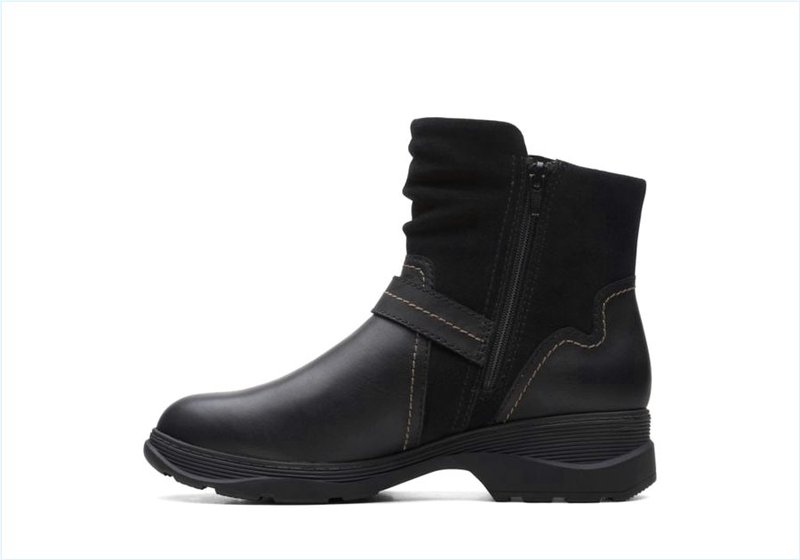  Aveleigh Boot / Black Leather Womens Boots