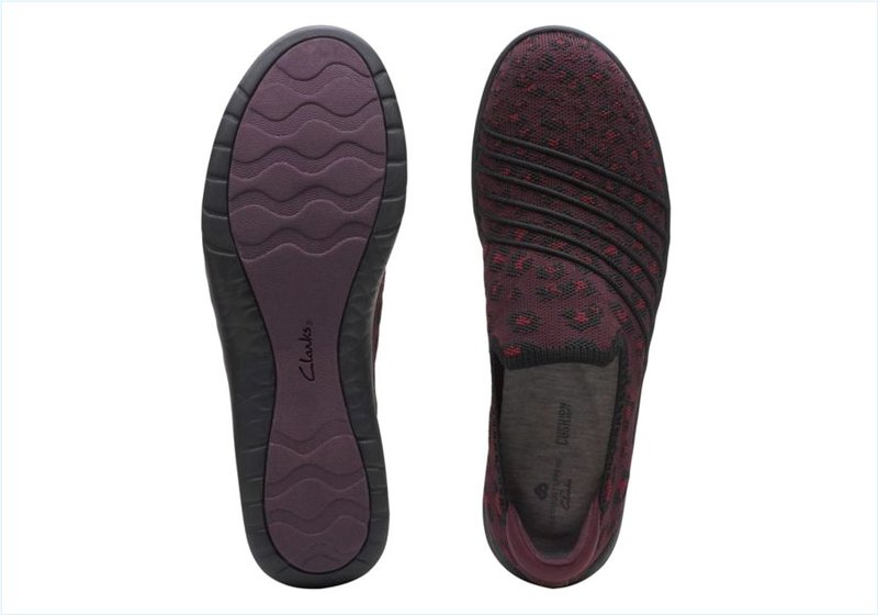  Adella Step / Burgundy Womens Shoes