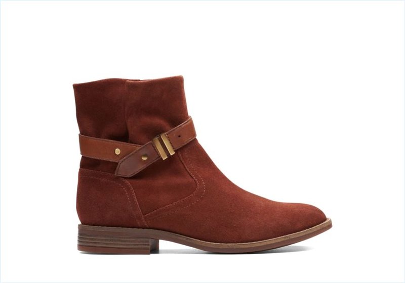  Camzin Strap / Mahogany Womens Boots