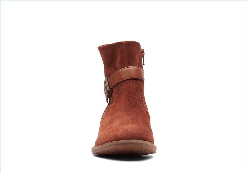  Camzin Strap / Mahogany Womens Boots