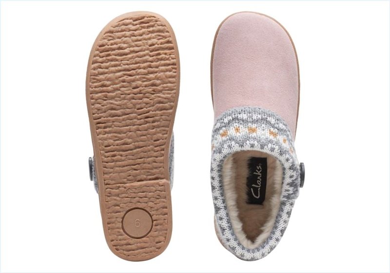  Willodean Fern / Light Pink Womens Slippers