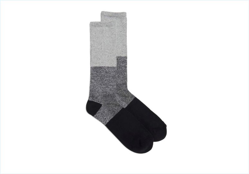  Color Block EC / Black Multi Mens Accessories Socks