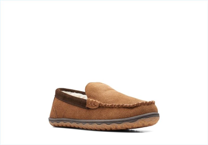  Jonty Arnold / Tan Mens Slippers