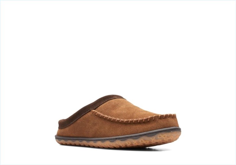  Jonty Croft / Tan Mens Slippers