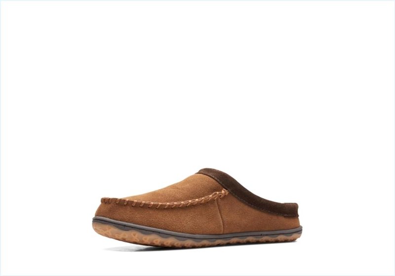  Jonty Croft / Tan Mens Slippers